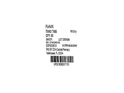 Principal Display Panel (75 mg 30 Tablets)